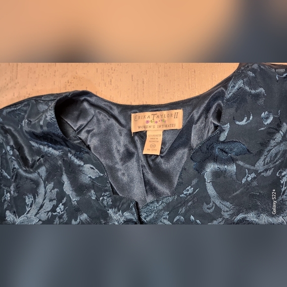 ERIKA TAYLOR ll SET PAJAMAS 3X BLUE WOMEN'S - Picture 4 of 9